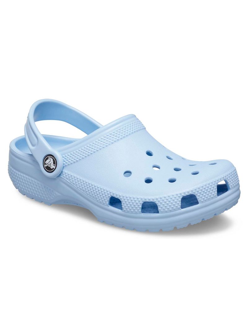 Zueco-Infantil-Niña-Classic-Clog-K-Celeste-Crocs