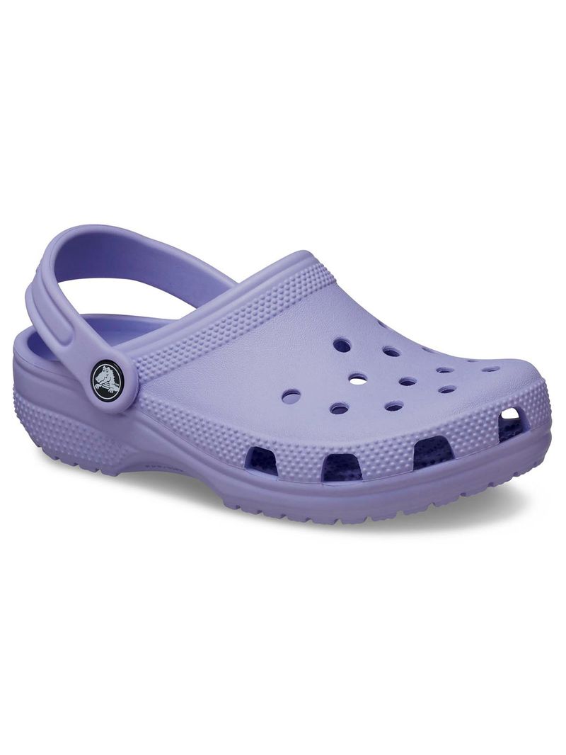 Zueco-Infantil-Niña-Classic-Clog-K-Morado-Crocs