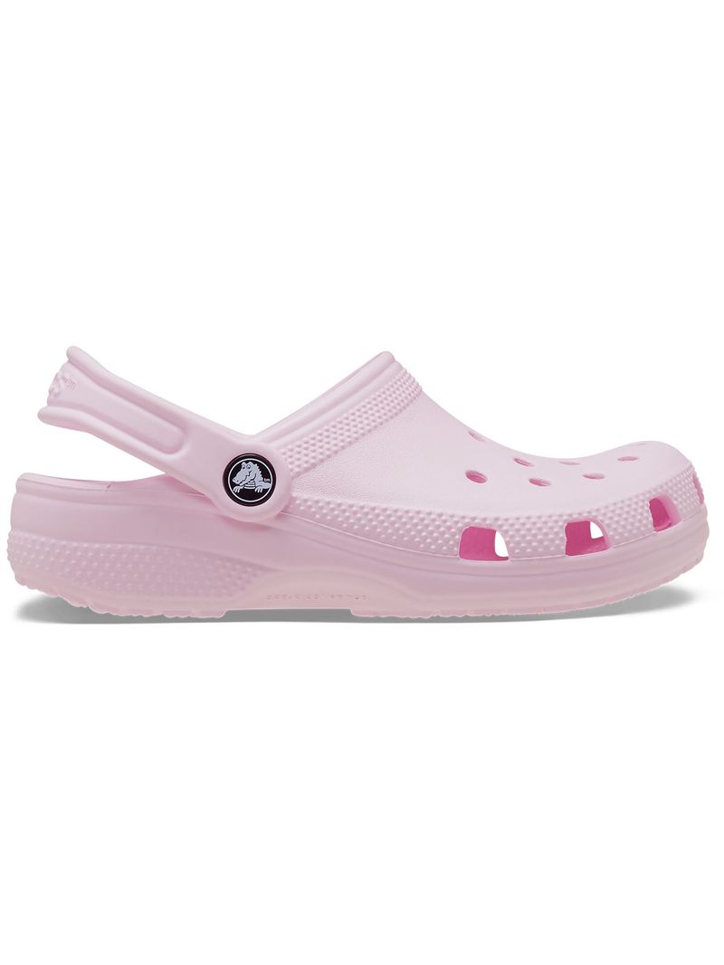 Zueco-Infantil-Niña-Classic-Clog-K-Rosado-Crocs