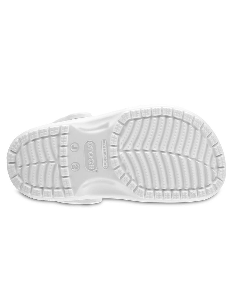 Zueco-Infantil-Niña-Classic-Clog-K-Blanco-Crocs