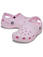Zueco-Infantil-Niña-Classic-Clog-K-Rosado-Crocs