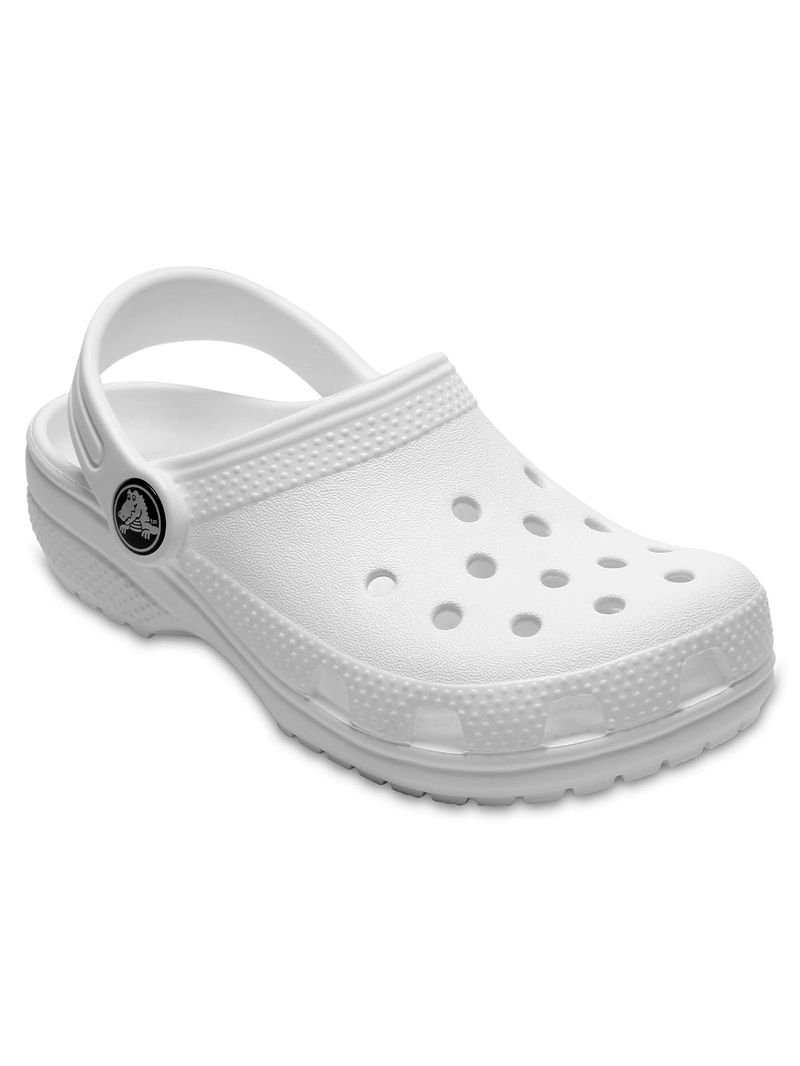 Zueco-Infantil-Niña-Classic-Clog-K-Blanco-Crocs