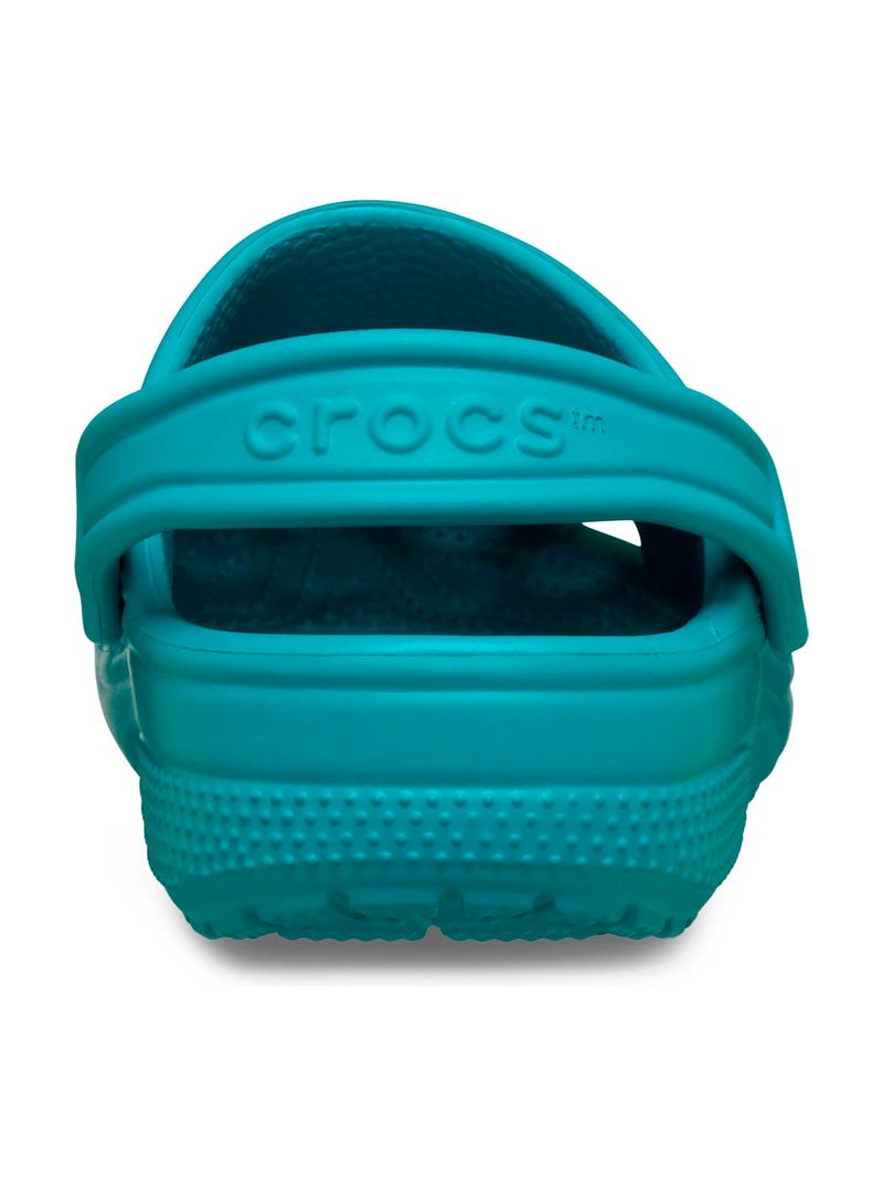 Zueco Niños Grandes Classic Clog Verde Crocs