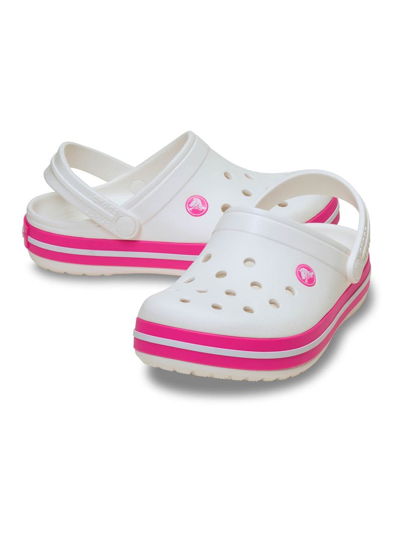 Zueco Niños Pequeños Crocband Clog Blanco Crocs