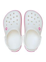 Zueco Niños Pequeños Crocband Clog Blanco Crocs