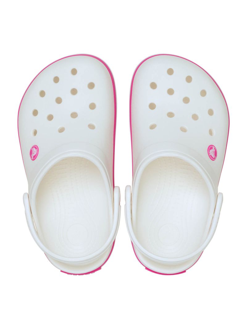 Zueco Niños Pequeños Crocband Clog Blanco Crocs