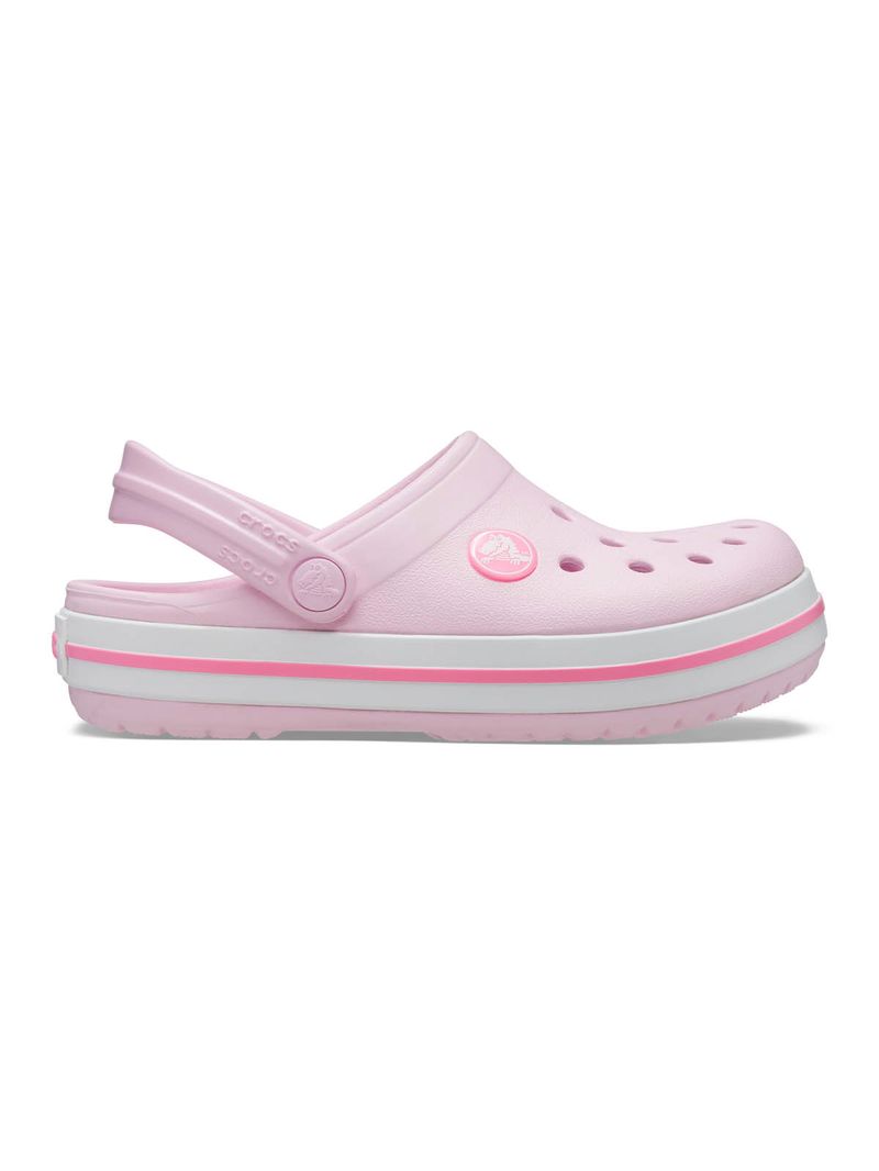 Zueco Niños Pequeños Crocband Clog Rosa Crocs
