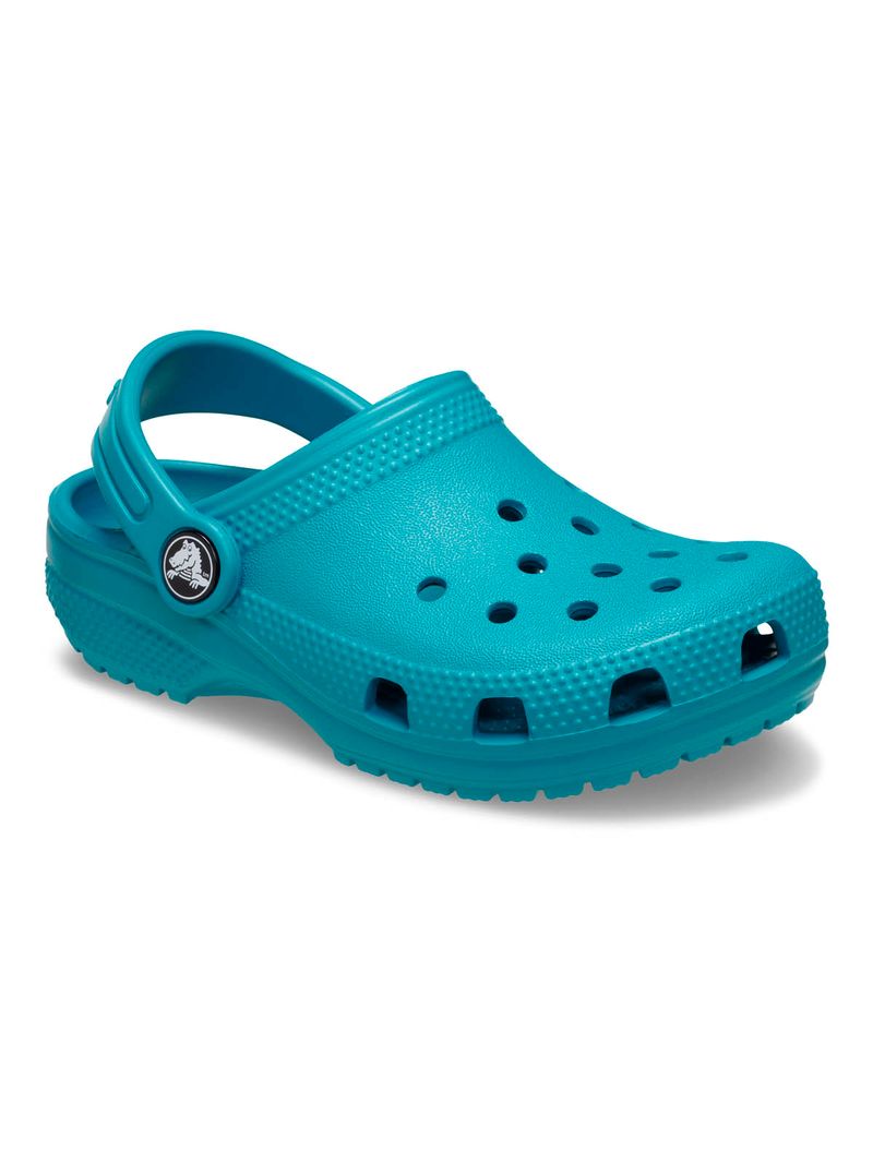 Zueco Niños Pequeños Classic Clog Verde Crocs