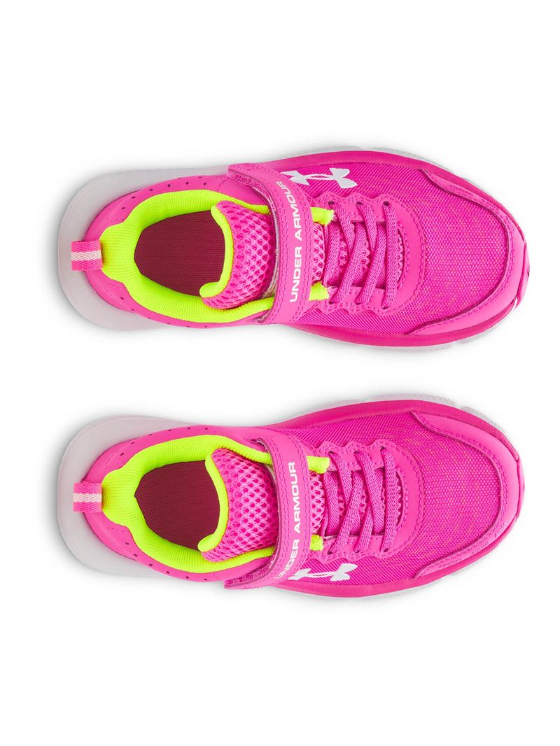 Zapatilla Running Niña Preescolar Assert 10 AC Rosado Under Armour