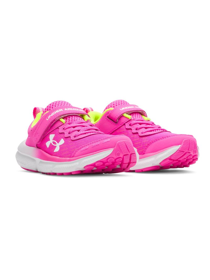 Zapatilla Running Niña Preescolar Assert 10 AC Rosado Under Armour
