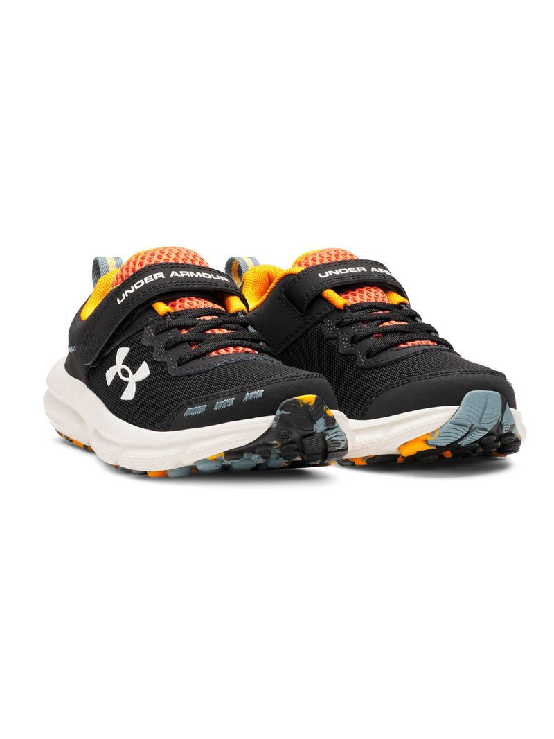 Zapatilla Running Niñoc Assert 10 AC Negro Under Armour