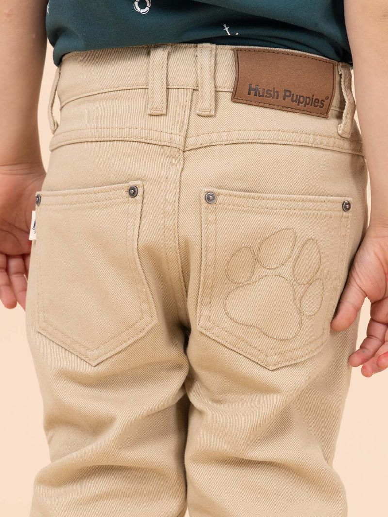 Pantalón Niño Clásico Beige