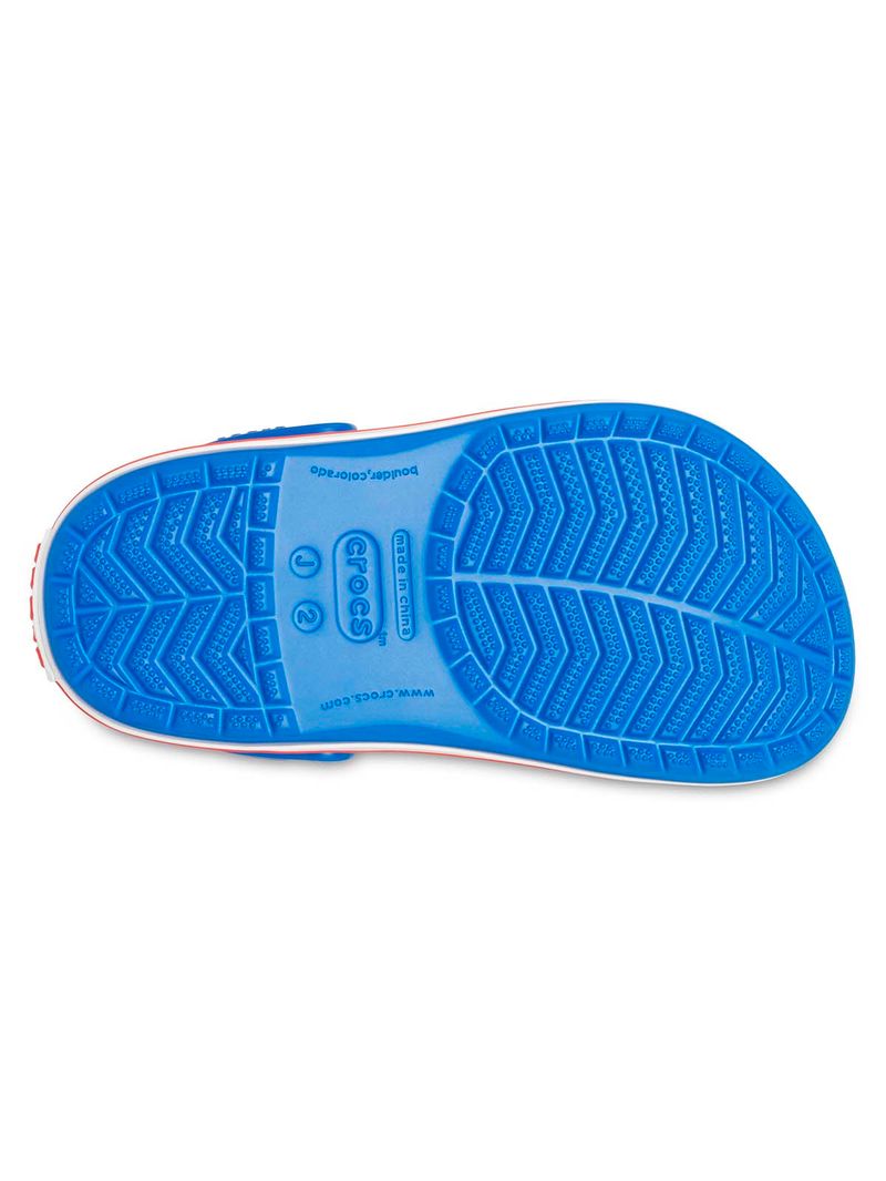 Zueco Niños Grandes Crocband Clog K Azul Crocs