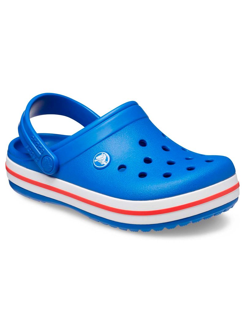 Zueco Niños Grandes Crocband Clog K Azul Crocs