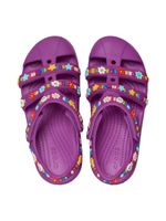 Sandalia Niños Grandes Classic Fisherman Morado Crocs