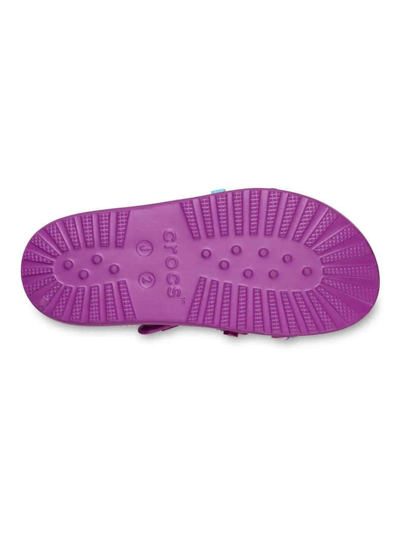 Sandalia Niños Grandes Classic Fisherman Morado Crocs