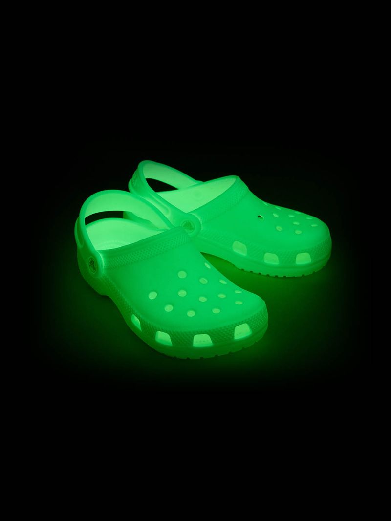 Zueco Niños Grandes Classic Clog Verde Crocs