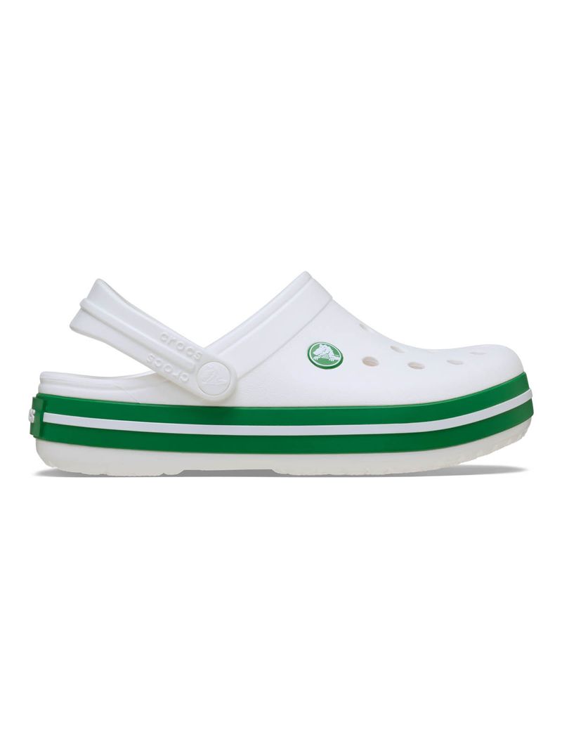 Zueco Niños Grandes Crocband Clog Blanco Crocs