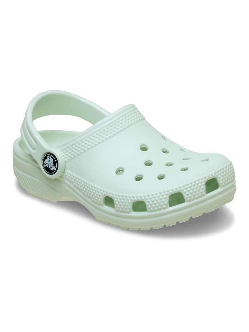 Zueco Niños Pequeños Classic Clog Verde Crocs