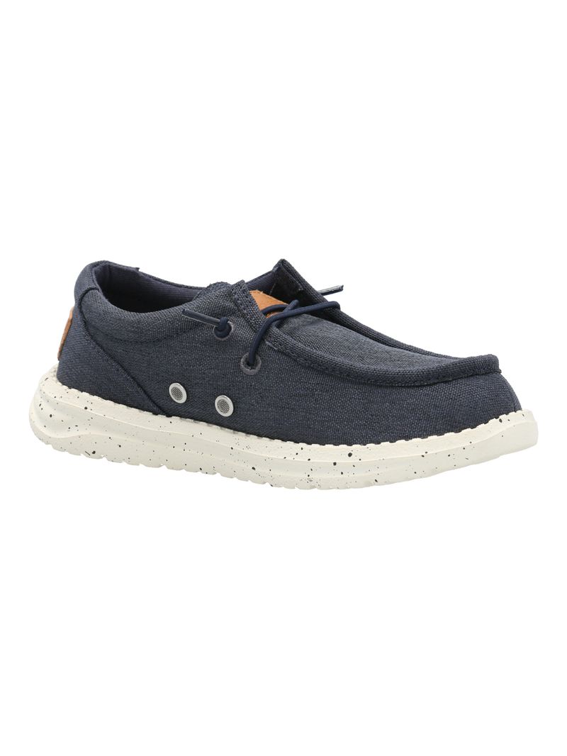 Alpargata Niño Zippa Azul Marino Hush Puppies Kids