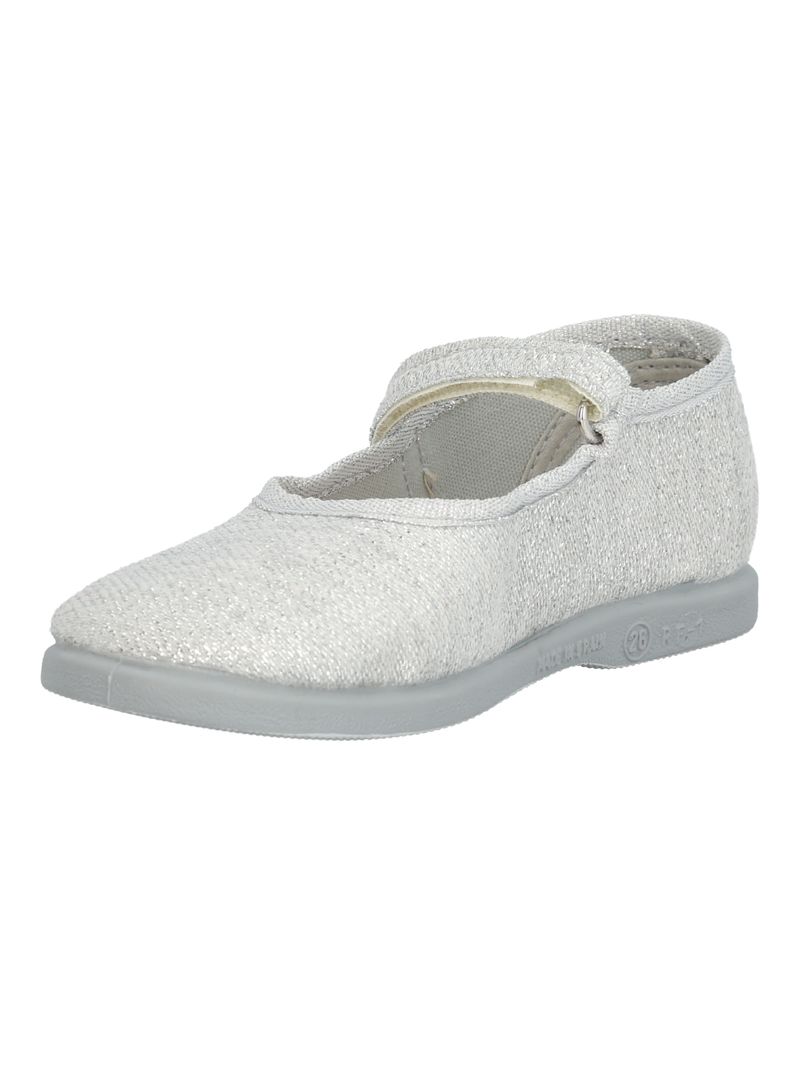 Ballerina Niña Eiffel Plateado Hush Puppies Kids