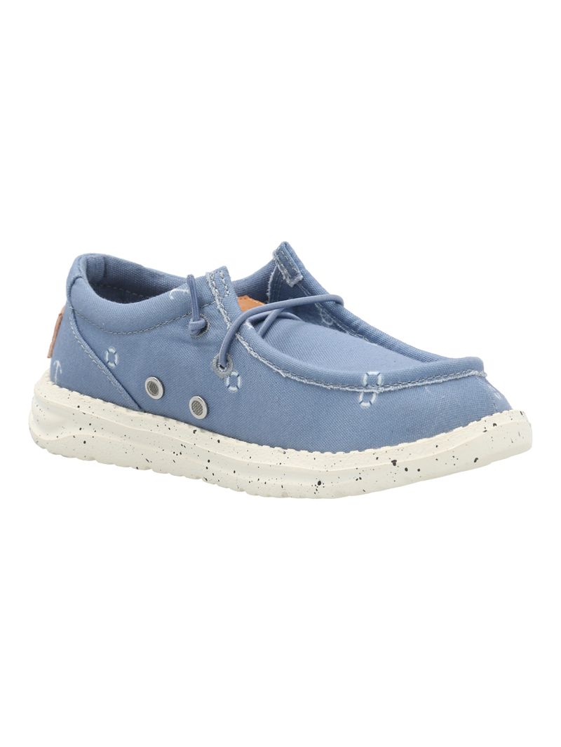 Alpargata Niño Zippa Azul Hush Puppies Kids