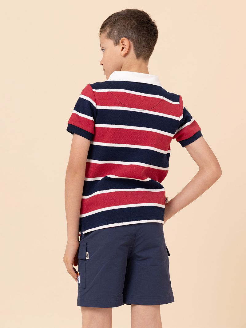 Polera Niño Pique Rojo