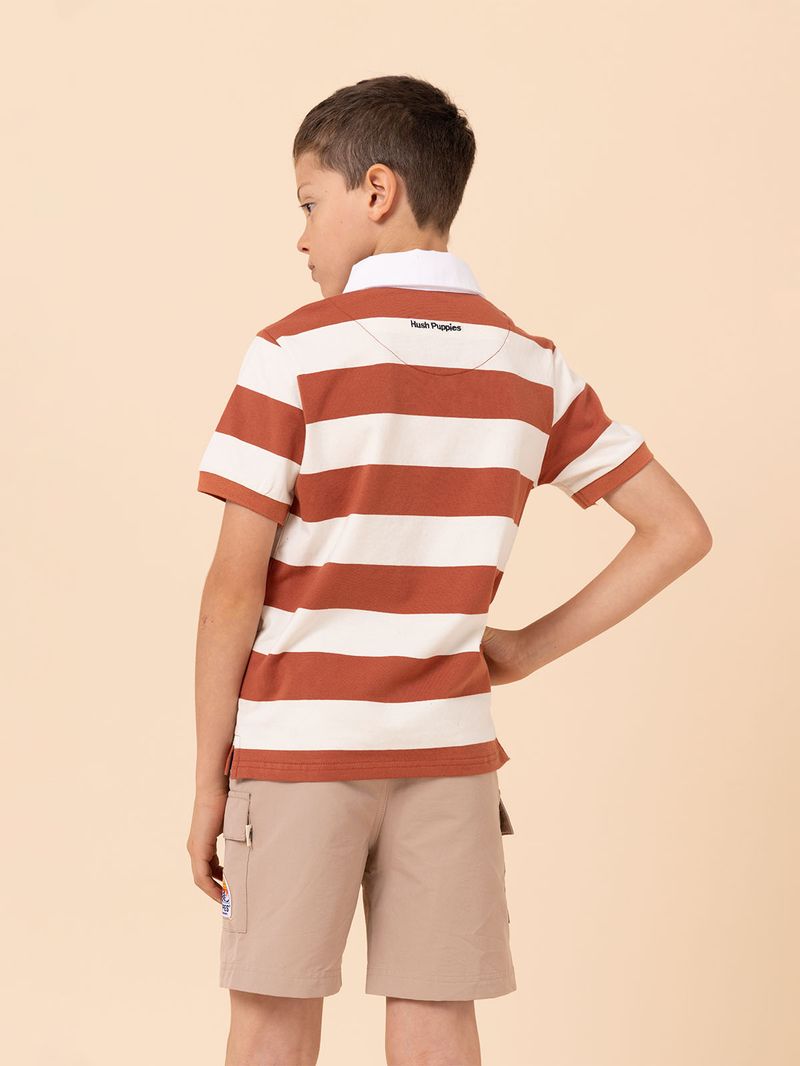 Polera Niño Marne Naranjo