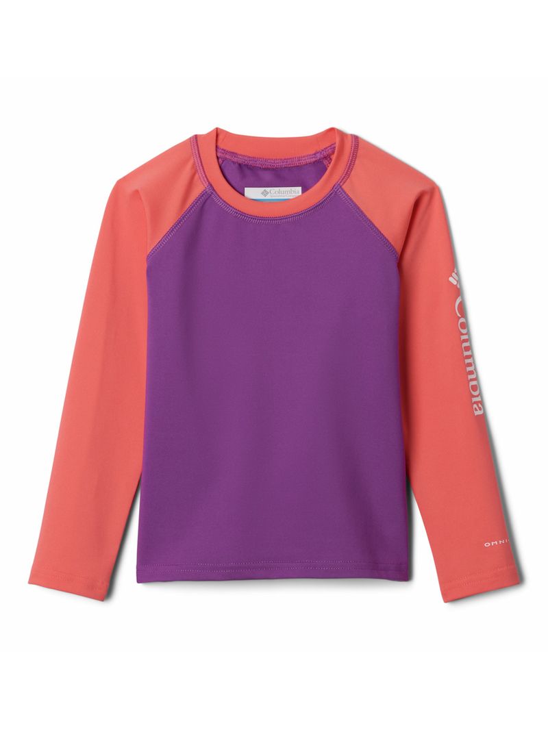 Polera Manga Larga Niño Sandy Shores Morado Columbia