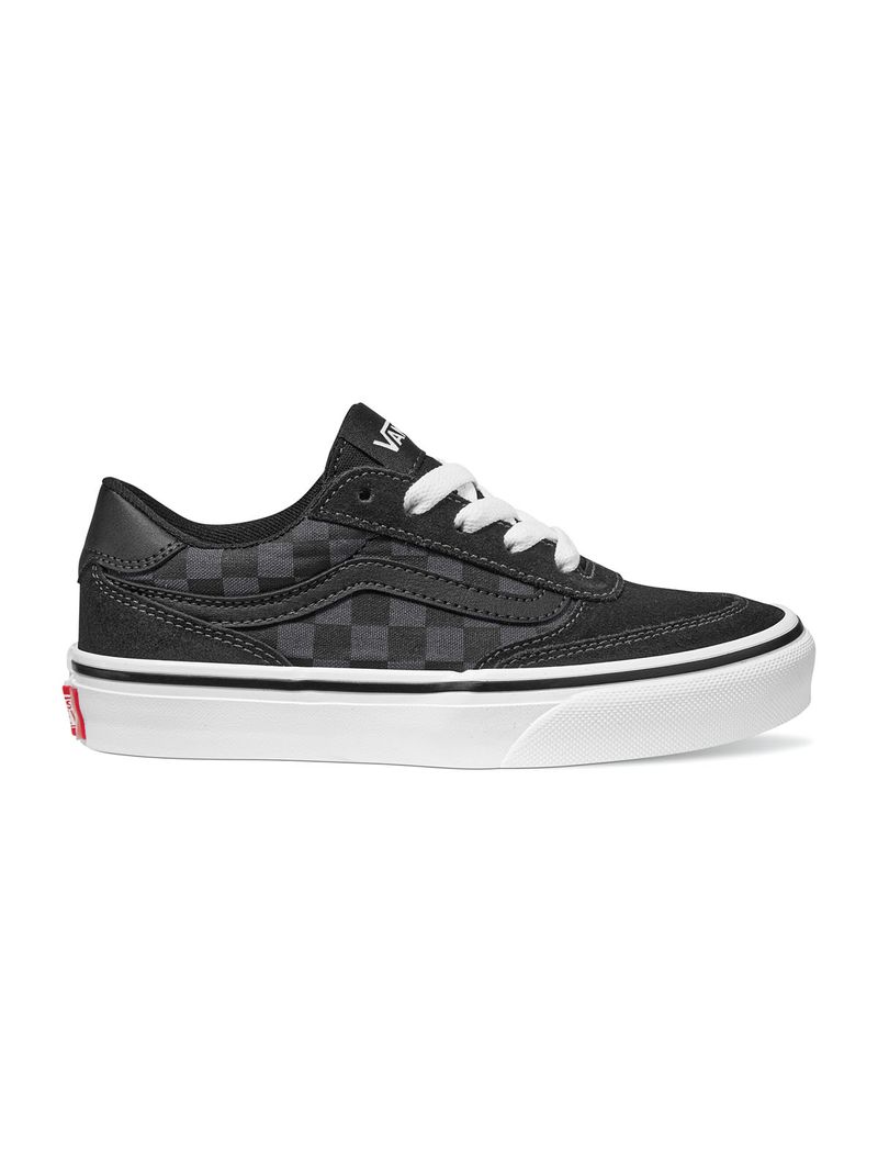 Zapatilla Niño (4 a 8 Años) Brooklyn Ls Negro Vans