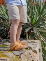 Zapatilla ergonómica Niño Alaska Café Calpany