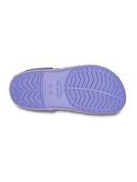 Zueco Niños Grandes Bayaband Flores Morado Crocs