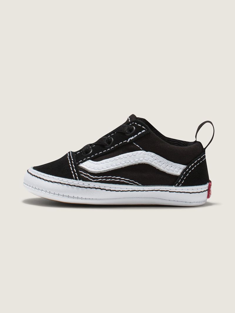 Zapatilla Bebé Old Skool Crib (0-11 meses) Negro Vans