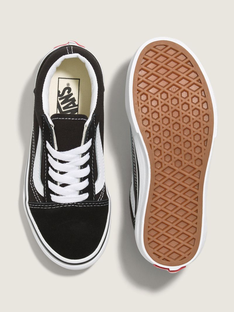 Zapatilla Niño (4 a 8 Años) Old Skool Negro Vans