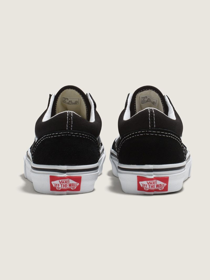 Zapatilla Niño (4 a 8 Años) Old Skool Negro Vans