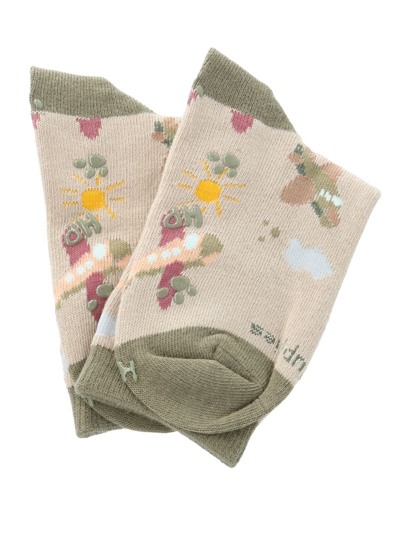 Calcetin Algodón Niño C Sky Beige/Crudo Hush Puppies