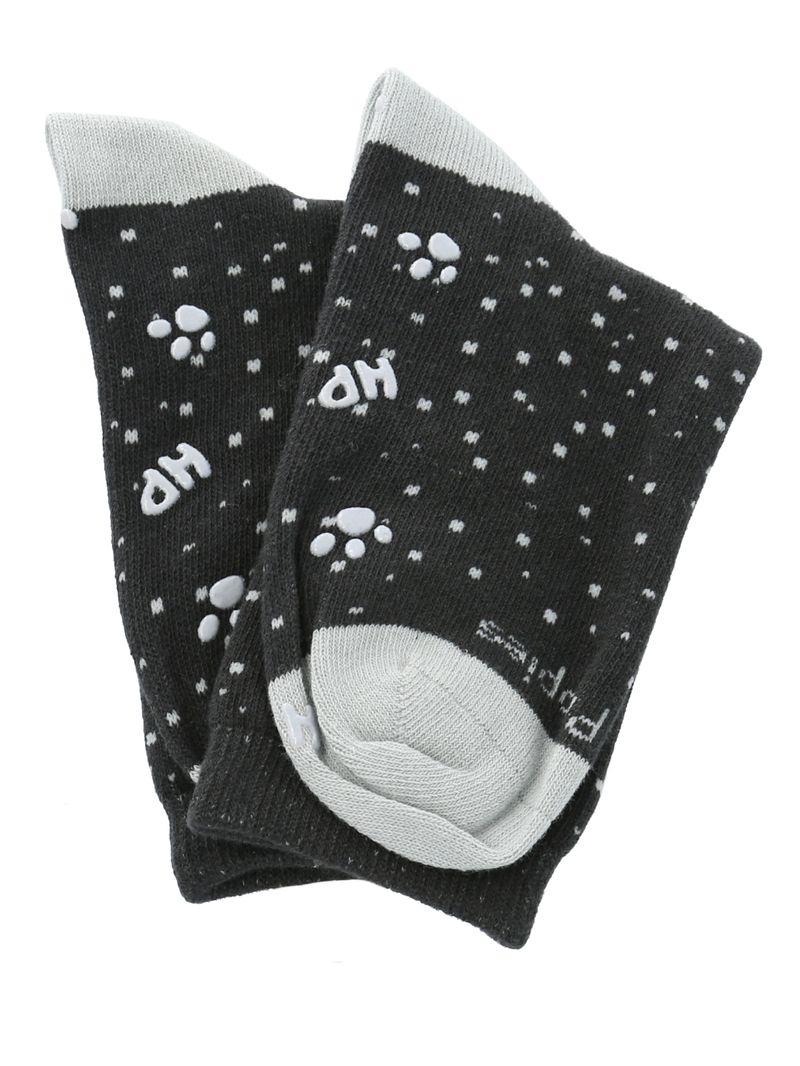 Calcetin Algodón Niño C Space Negro Hush Puppies