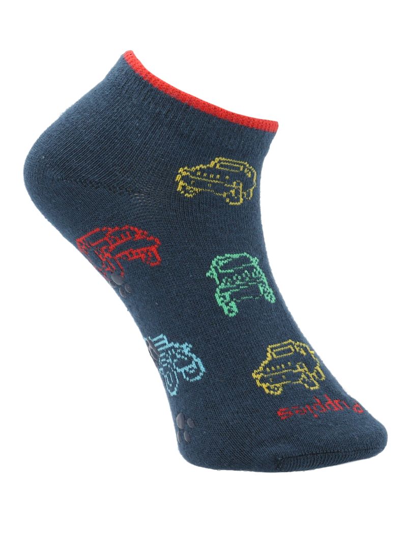 Calcetin Algodón Niño Ped Jeep Azul Hush Puppies