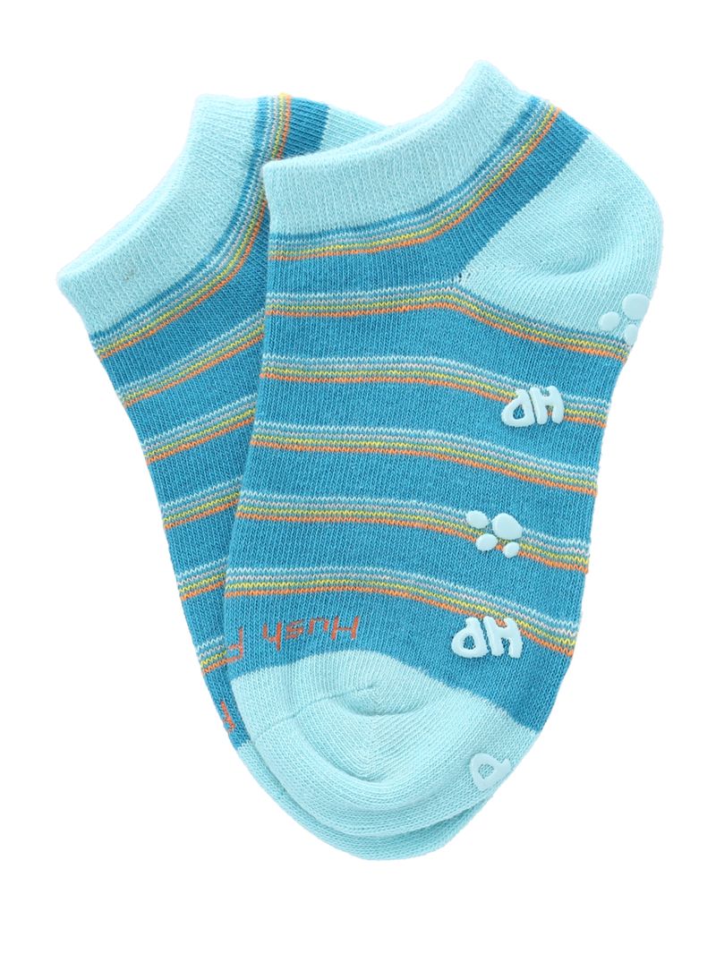 Calcetin Algodón Niño Ped Lines Verde Hush Puppies