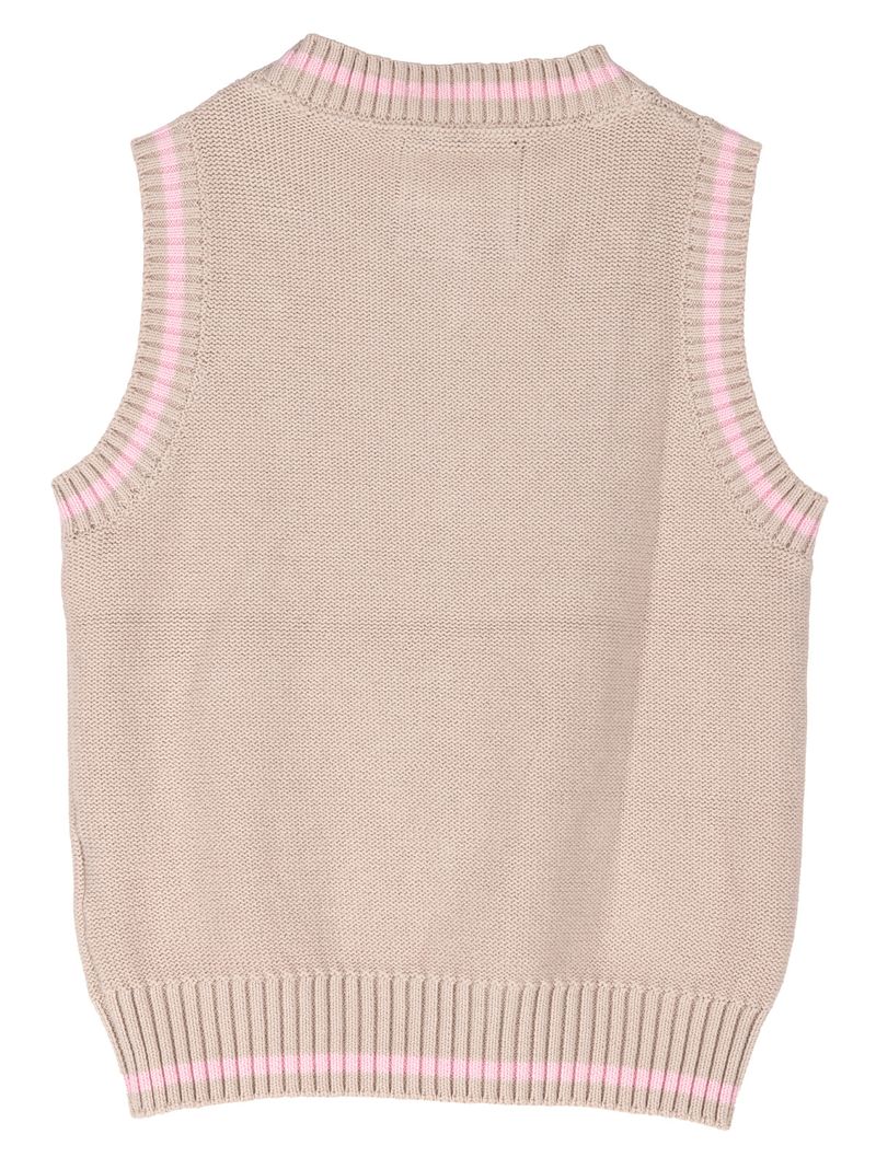 Chaleco Niña Rocio Beige