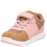 Zapatilla Cuero Niña New Artis  Café