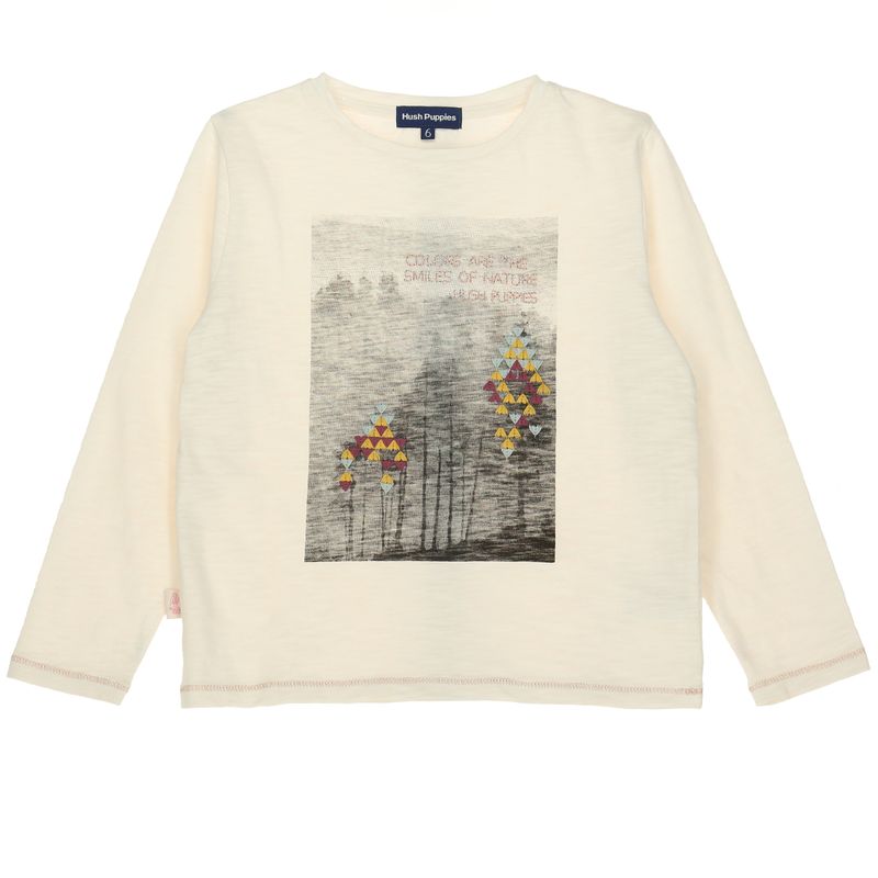 Polera Algodón Print Bosque