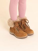 Botín Cuero Niña New Ferda-K  Café