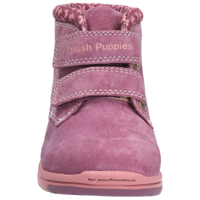 Botín Cuero Niña New Villa  Morado