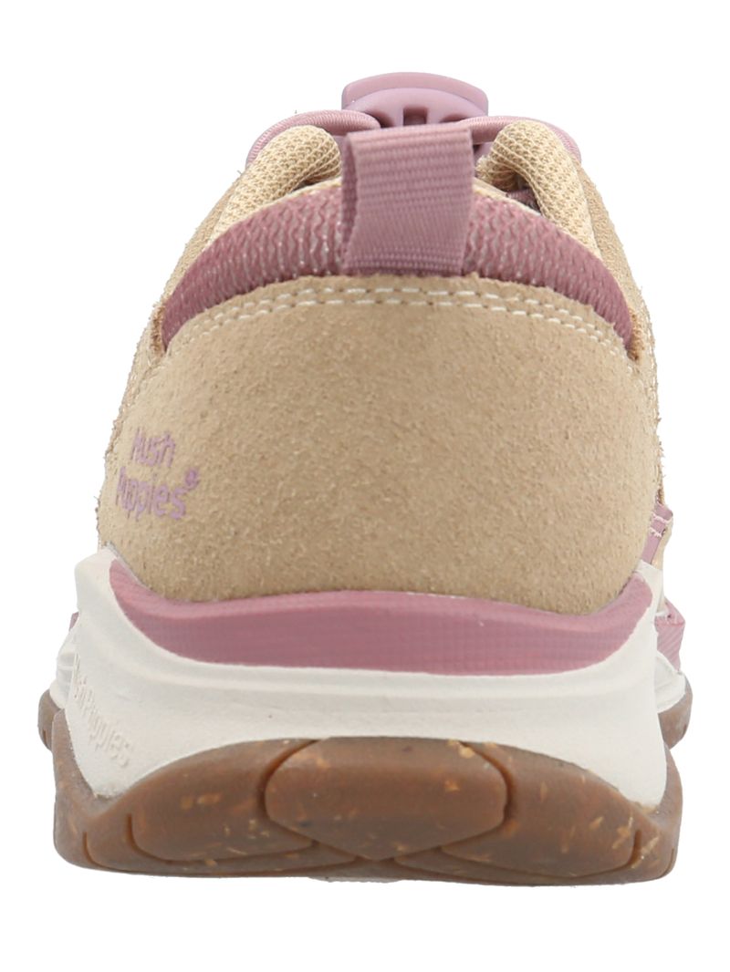 Zapatilla Cuero Niña Irving Beige