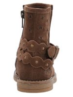 Botín Cuero Niña Odessa Café