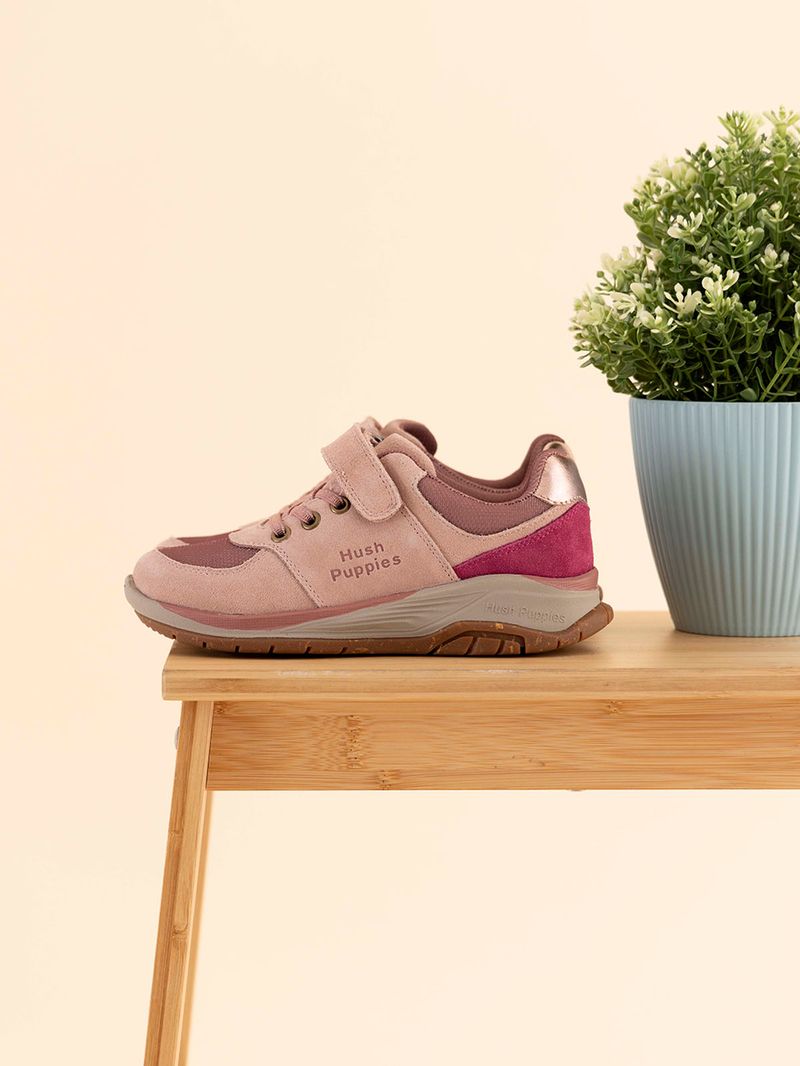 Zapatilla Niña Bambus Rosada