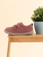 Zapatilla Cuero Niña Hobart Rosado