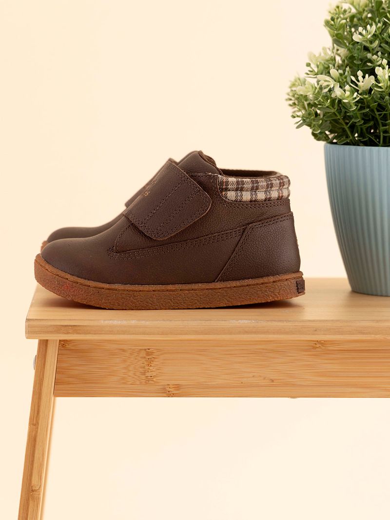 Botín Gamuza Niño Brunos VL Café