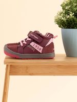 Botín Cuero Niña Columbus Rosado